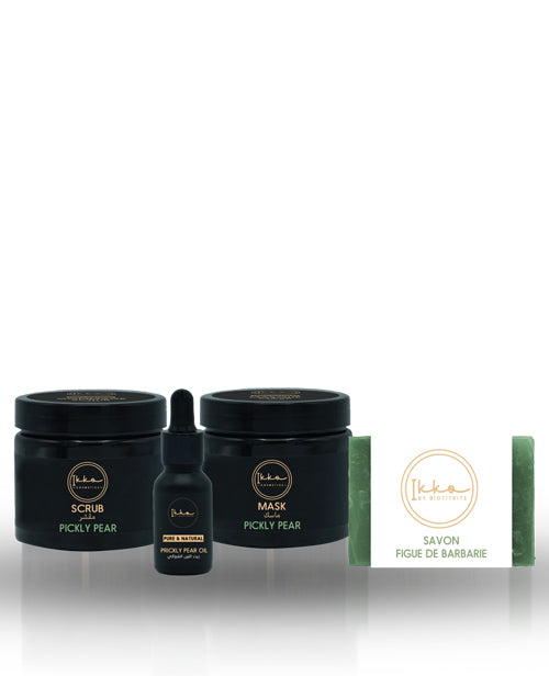 Pack Soin Figue de Barbarie – Hydratation, Exfoliation et Purification